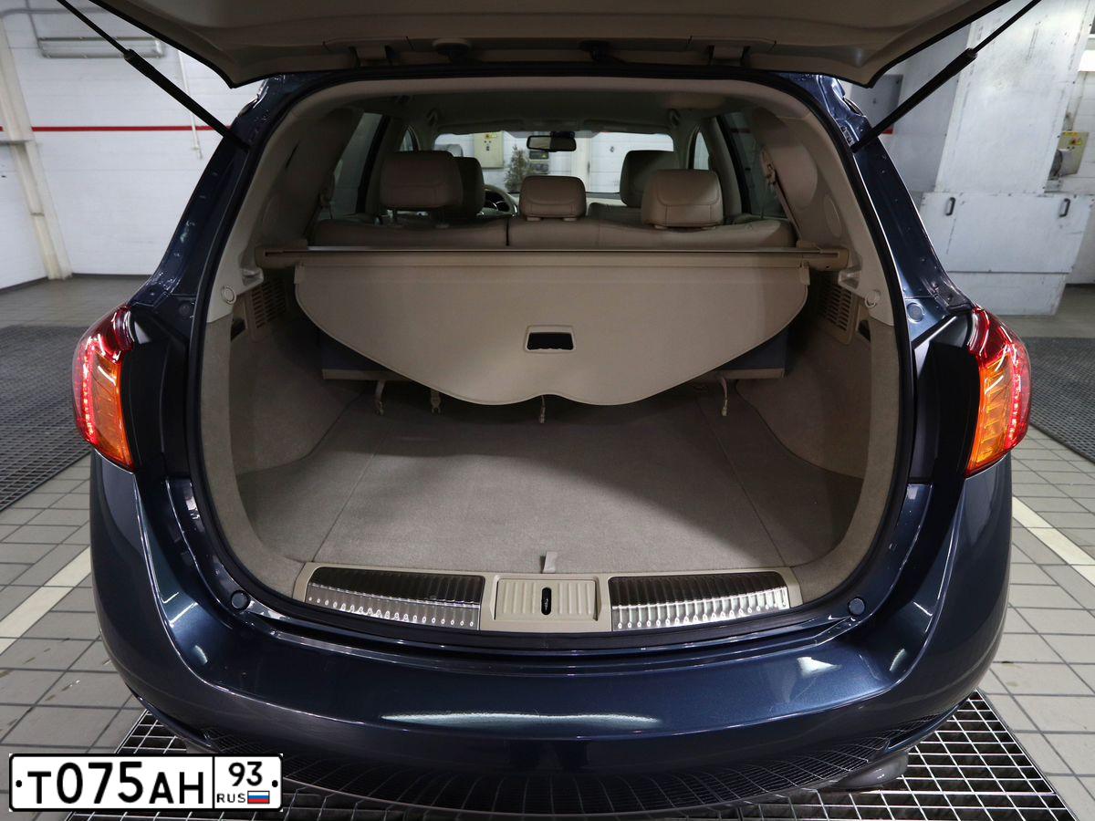 Фото автомобиля NISSAN MURANO, 2011 — госномер Т075АН93. Цвет: СЕРО-СИНИЙ