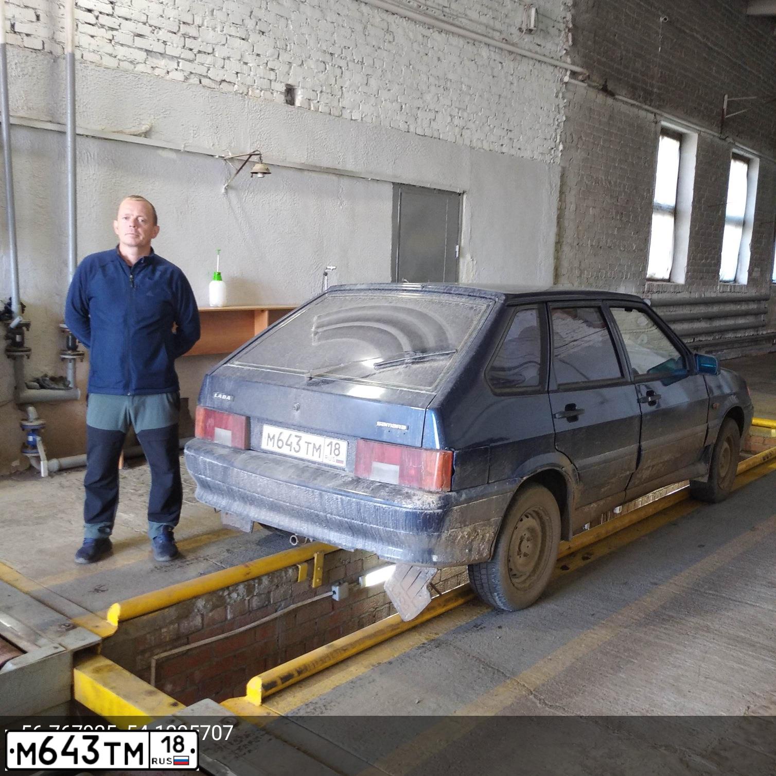 Фото автомобиля ВАЗ 21140, 2005 — госномер Р968ЕУ159. Цвет: СЕРЕБРИСТО-ТЕМНО-СЕРЫЙ