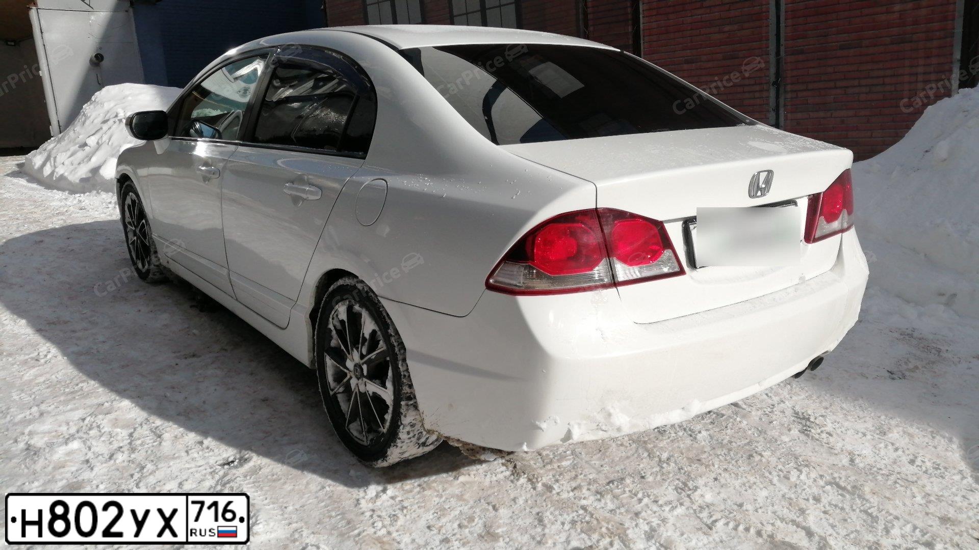 Фото автомобиля HONDA CIVIC, 2010 — госномер Х345НМ73