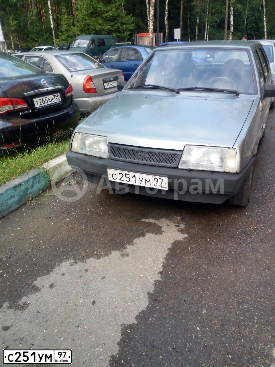 Фото автомобиля LADA 2109 SAMARA, 2005 — госномер Е819НУ164. Цвет: СРЕДНИЙ СЕРО-ЗЕЛЕНЫЙ