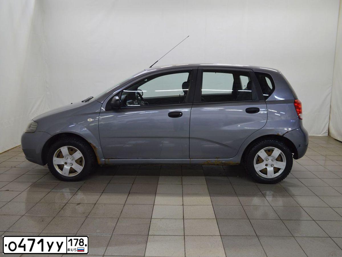 Фото автомобиля CHEVROLET AVEO, 2006 — госномер К838МА147. Цвет: СЕРЫЙ
