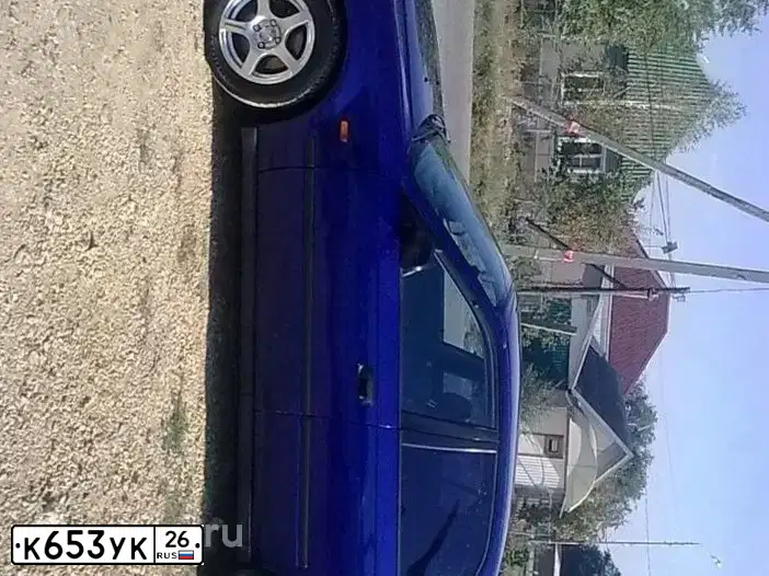 Фото автомобиля HONDA CIVIC, 1998 — госномер Е047КУ193. Цвет: синий