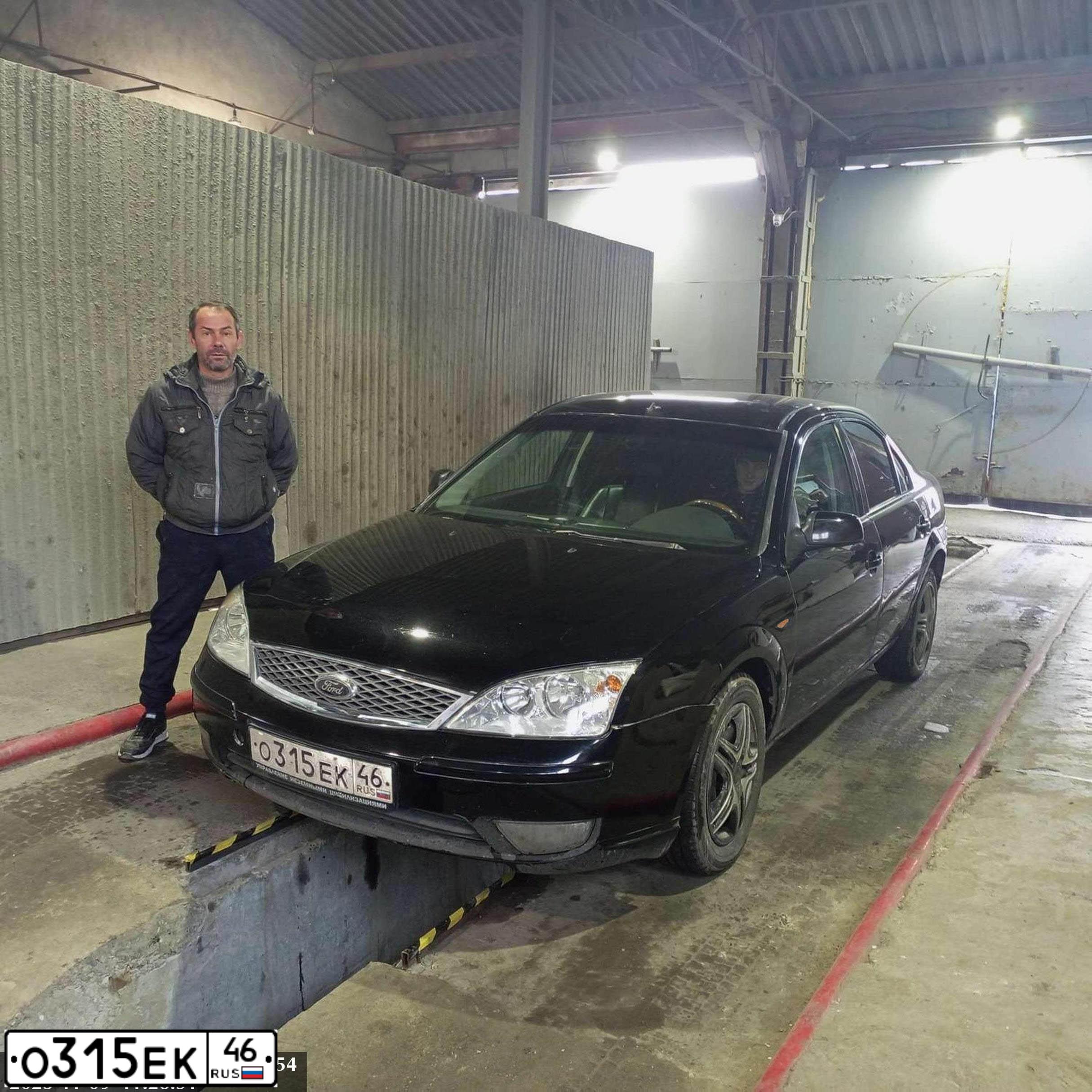 Фото автомобиля FORD MONDEO, 2005 — госномер Н765МН82. Цвет: ЧЕРНЫЙ