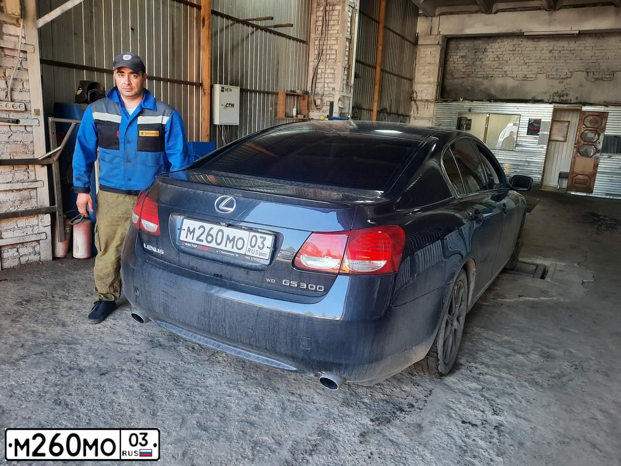Фото автомобиля LEXUS GS, 2005 — госномер Х385ТУ55. Цвет: ЧЕРНЫЙ