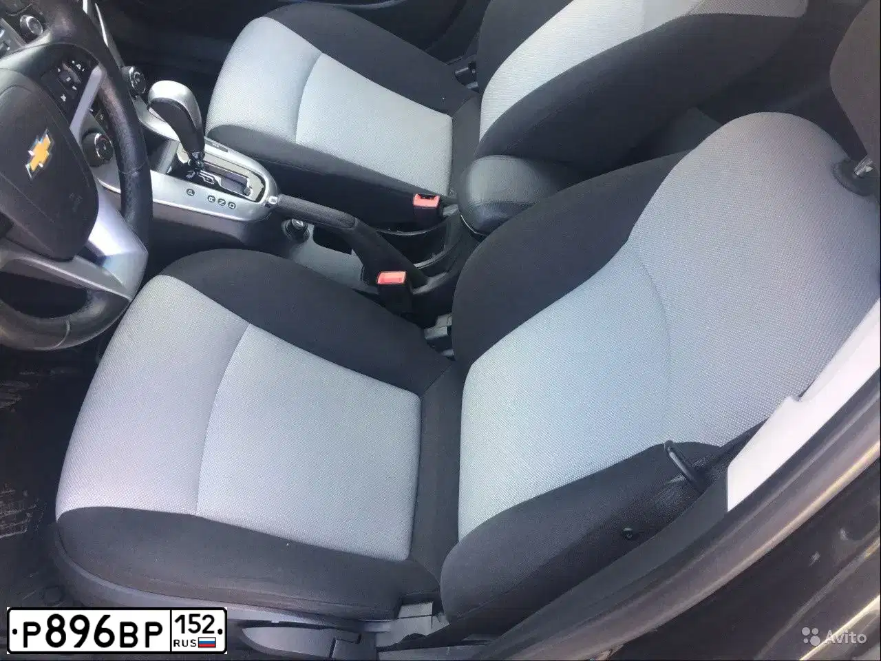 Фото автомобиля CHEVROLET CRUZE, 2012 — госномер Х718КА152
