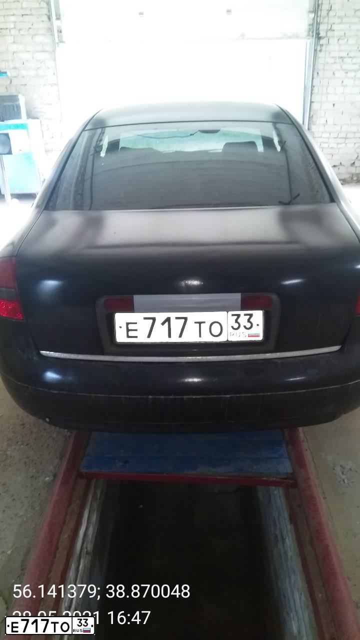 Фото автомобиля АУДИ А6, 2000 — госномер Т830ВС76. Цвет: ЧЕРНЫЙ