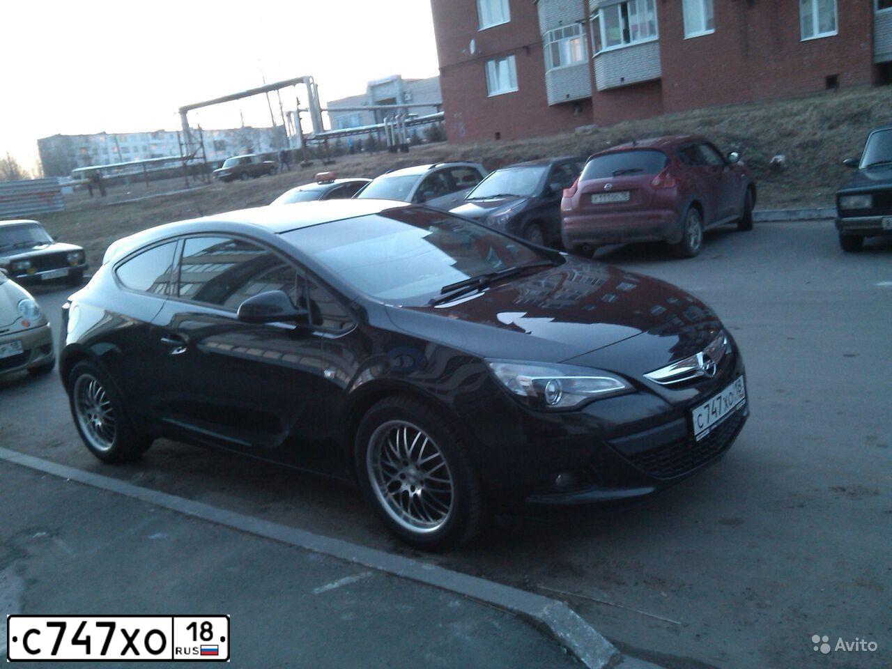 Фото автомобиля OPEL ASTRA, 2012 — госномер Х016ТК116. Цвет: ЧЕРНЫЙ