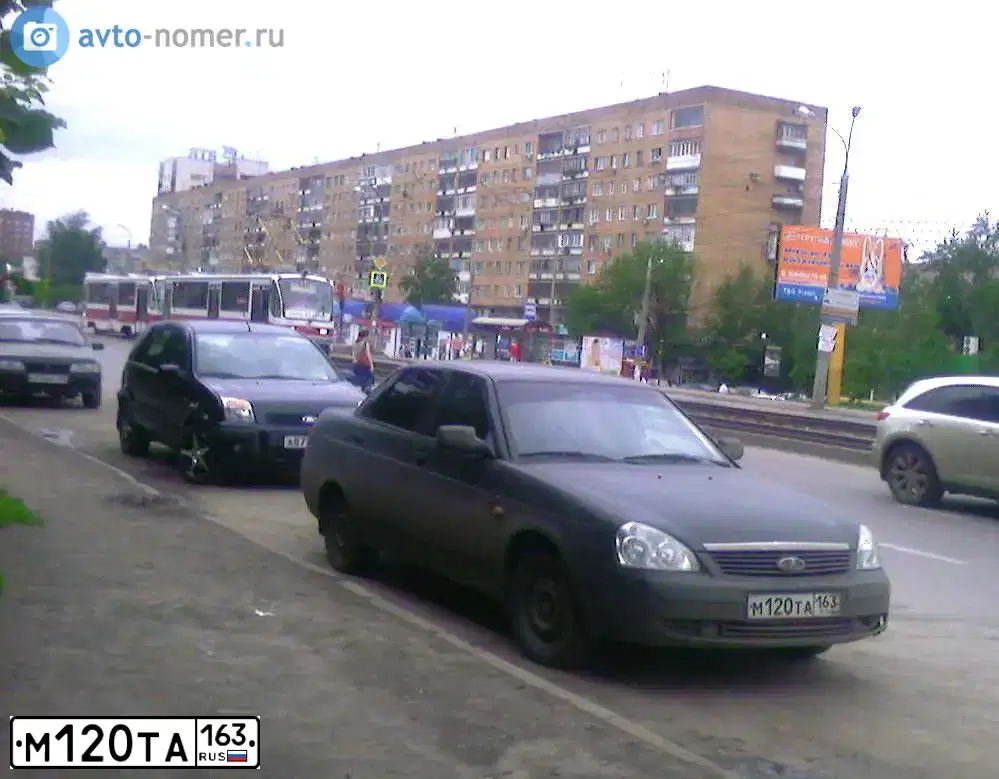 Фото автомобиля HYUNDAI SOLARIS, 2013 — госномер М120ТА163. Цвет: ЧЕРНЫЙ