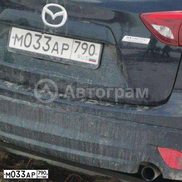 Фото автомобиля MAZDA CX-5, 2016 — госномер М033АР790. Цвет: ЧЕРНЫЙ