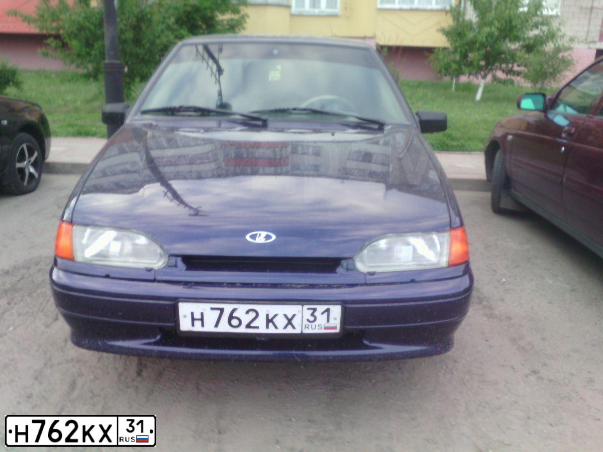 Фото автомобиля LADA 2115, 2012 — госномер О609ХР46. Цвет: синий