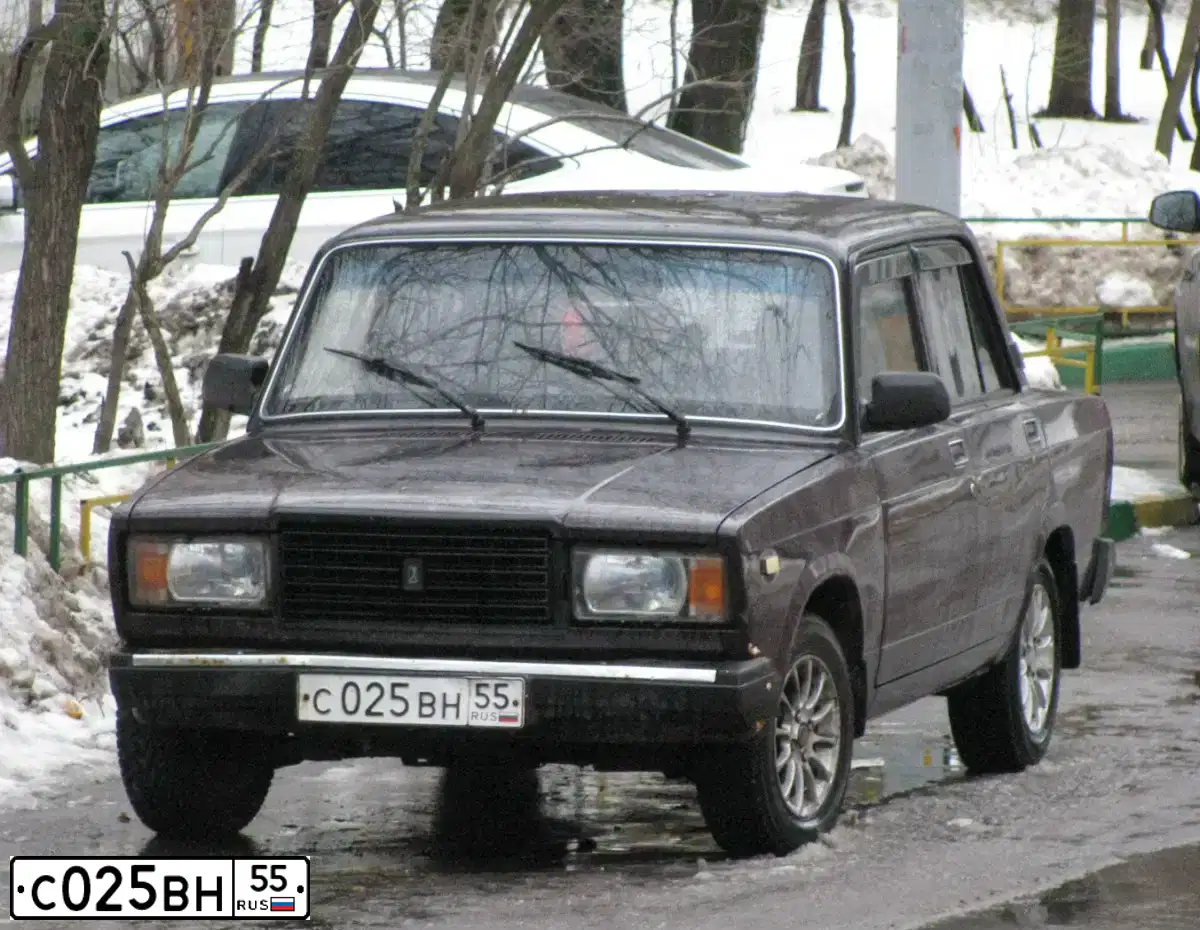 Фото автомобиля TOYOTA COROLLA, 1989 — госномер О025ВН55