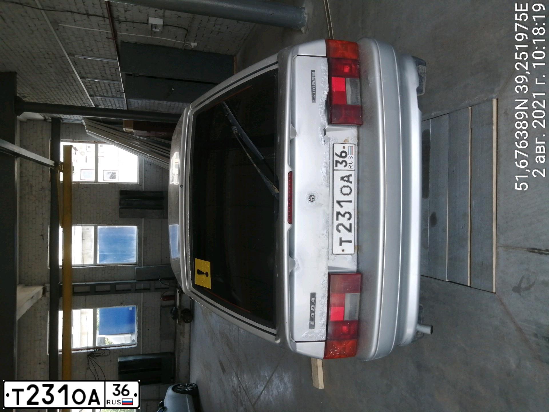 Фото автомобиля LADA 2114, 2007 — госномер О325РМ71