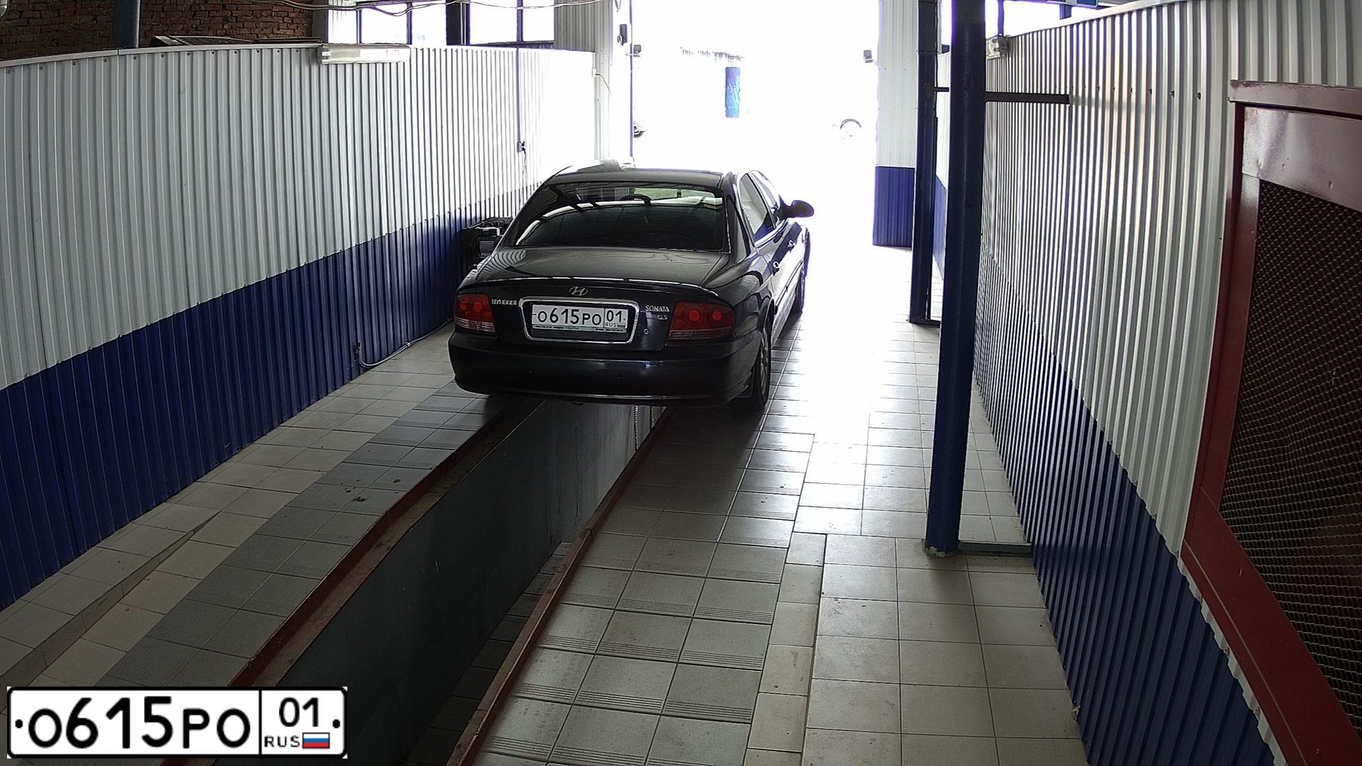 Фото автомобиля TAGAZ SONATA, 2006 — госномер О615РО01. Цвет: ЧЕРНЫЙ