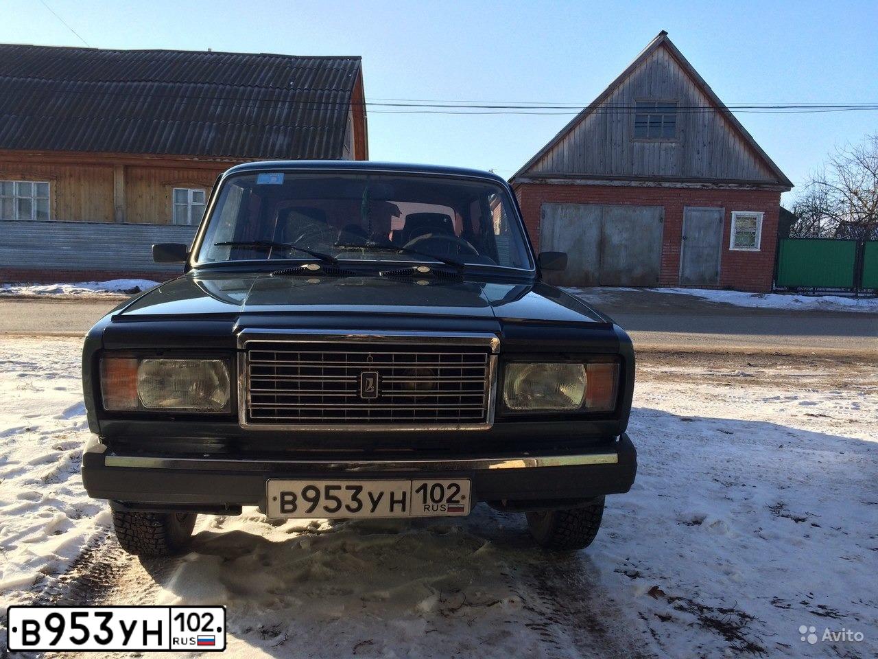 Фото автомобиля LADA 2107, 2010. Цвет: СЕРО-СИНЕ-ЗЕЛЕНЫЙ