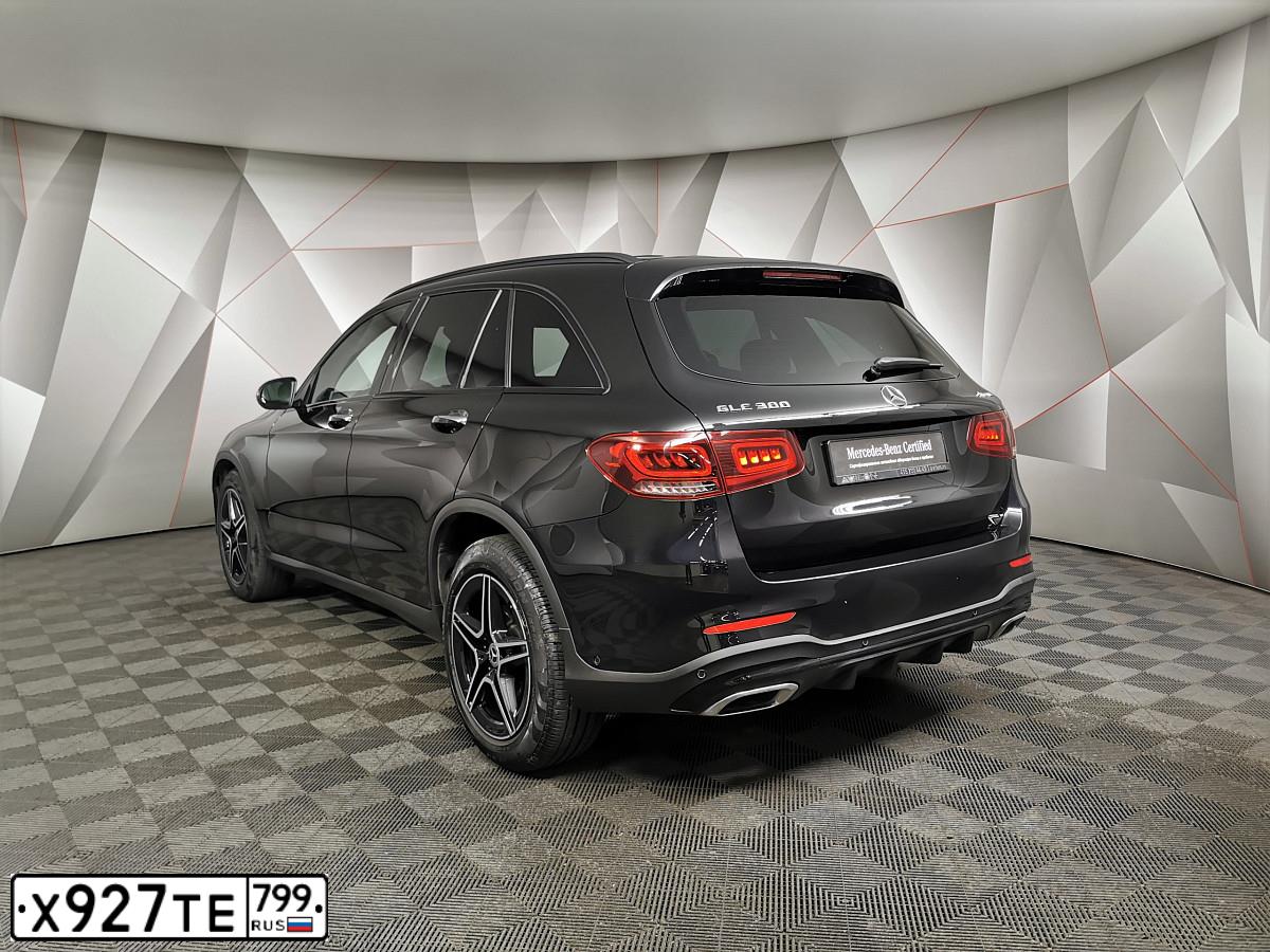 Фото автомобиля MERCEDES GLC-KLASSE, 2020 — госномер Е626ТУ62. Цвет: ЧЕРНЫЙ