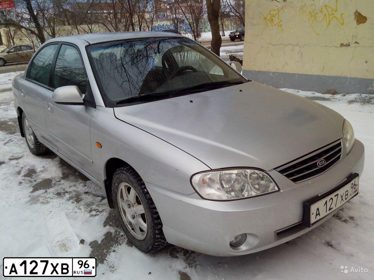 Фото автомобиля KIA SPECTRA, 2007 — госномер А127ХВ96. Цвет: СЕРЕБРИСТЫЙ