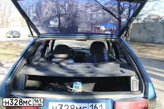 Фото автомобиля LADA 2114 SAMARA, 2004 — госномер К289АН761. Цвет: сине-зеленый