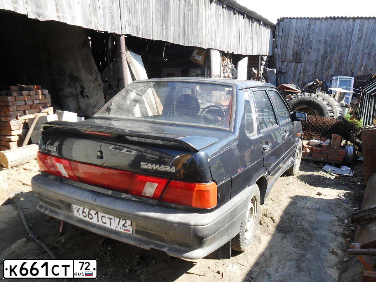 Фото автомобиля LADA 2115 SAMARA, 2009 — госномер О761МС72. Цвет: ГРАФИТОВЫЙ МЕТАЛЛИК