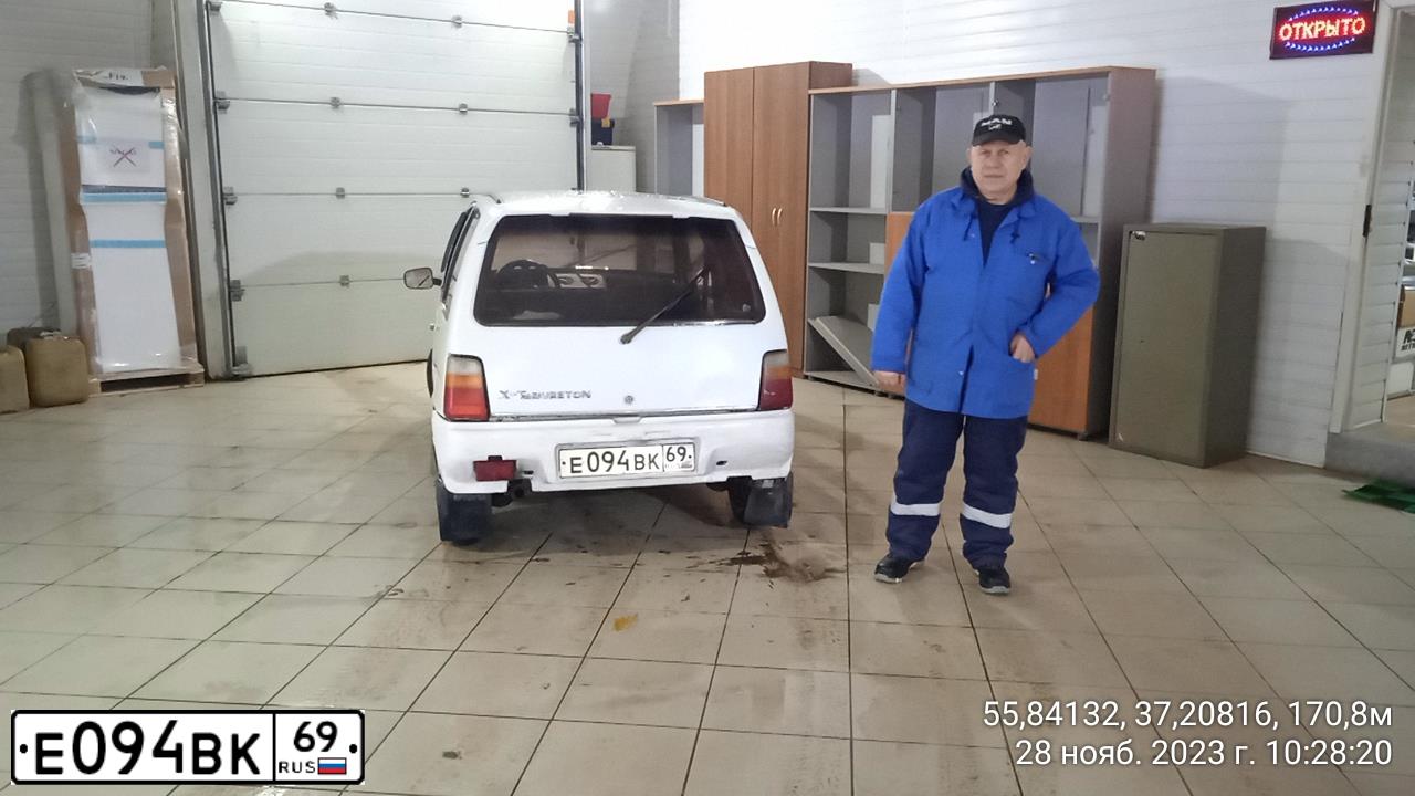 Фото автомобиля SEAZ OKA, 1999 — госномер Е094ВК69. Цвет: ДЫМЧАТЫЙ
