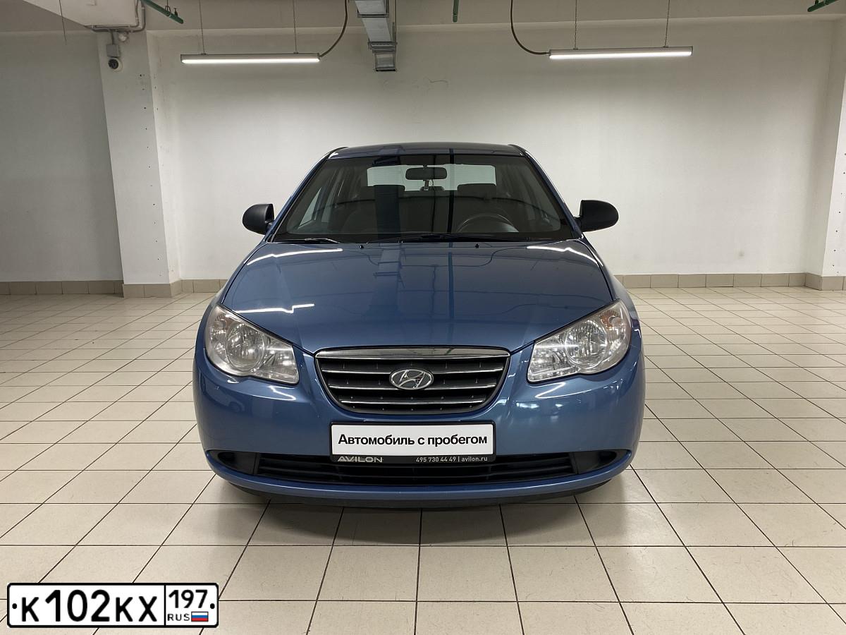 Фото автомобиля HYUNDAI ELANTRA, 2008 — госномер С597ЕО790. Цвет: СЕРО-ГОЛУБОЙ