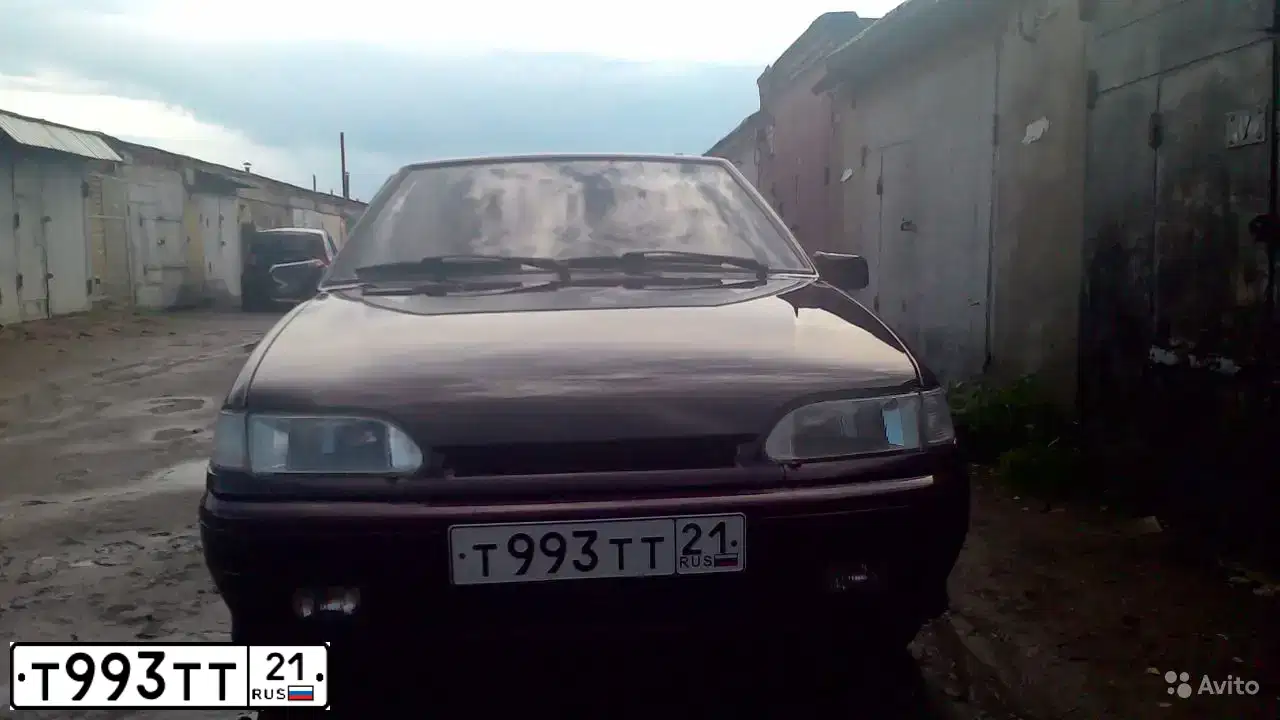 Фото автомобиля LADA 2114 SAMARA, 2011 — госномер Т993ТТ21. Цвет: ТЕМНО-ВИШНЕВЫЙ