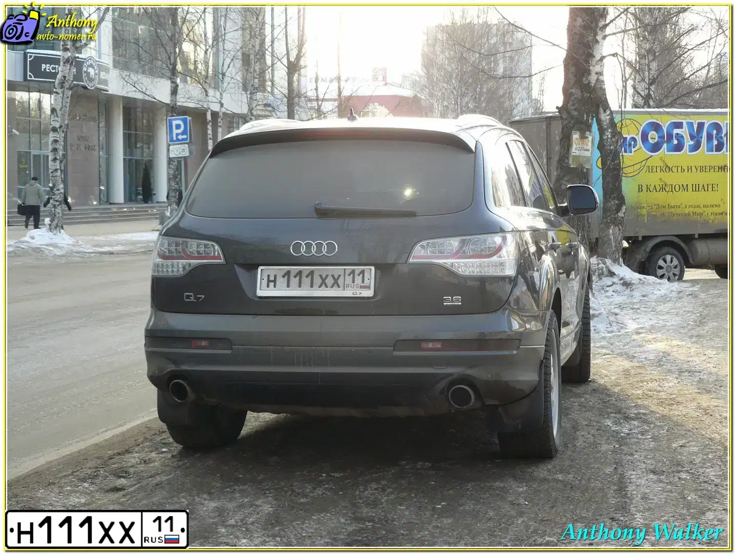 Фото автомобиля AUDI Q7, 2007 — госномер Е212ЕУ11