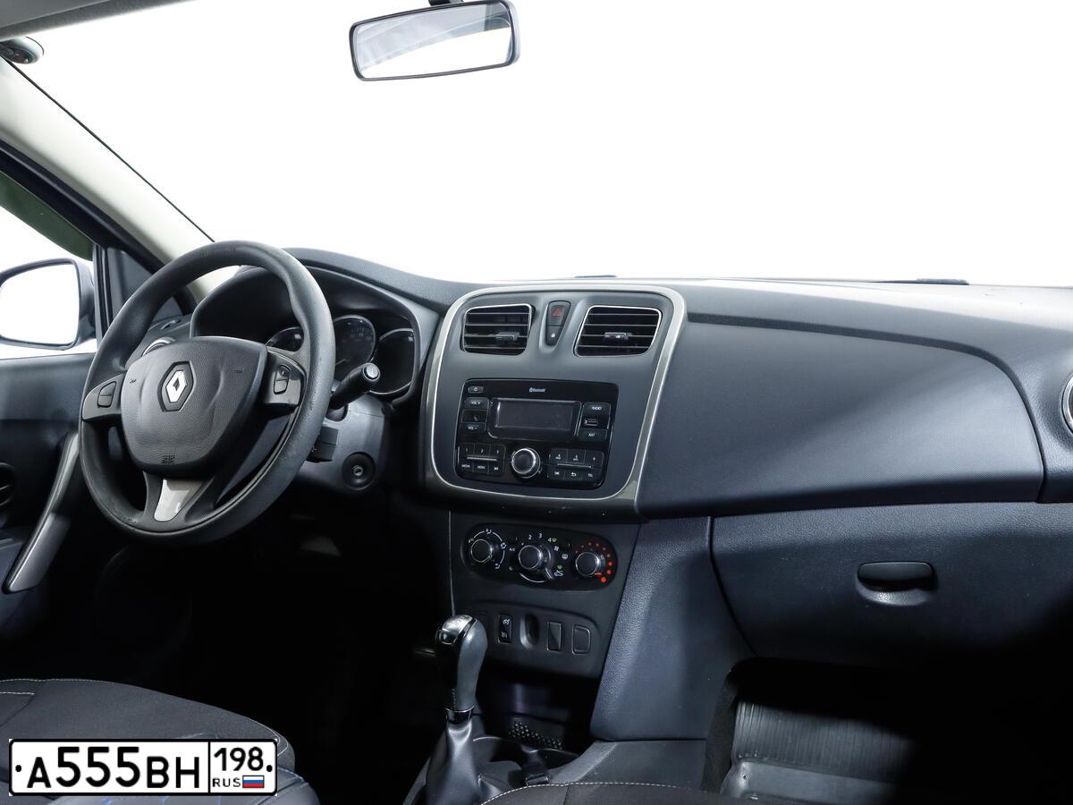 Фото автомобиля RENAULT T LOGAN, 2018 — госномер О774РН790. Цвет: СИНИЙ