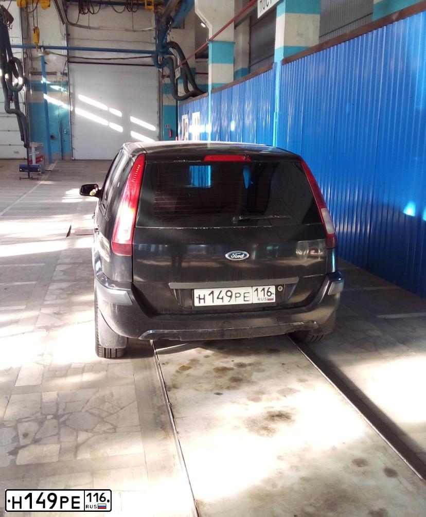 Фото автомобиля FORD FUSION, 2006 — госномер С767УР716