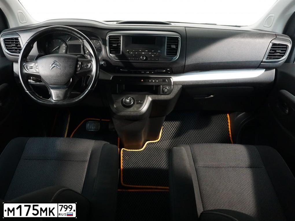Фото автомобиля CITROEN SPACE TOURER, 2018 — госномер М210КА154. Цвет: ЧЕРНЫЙ