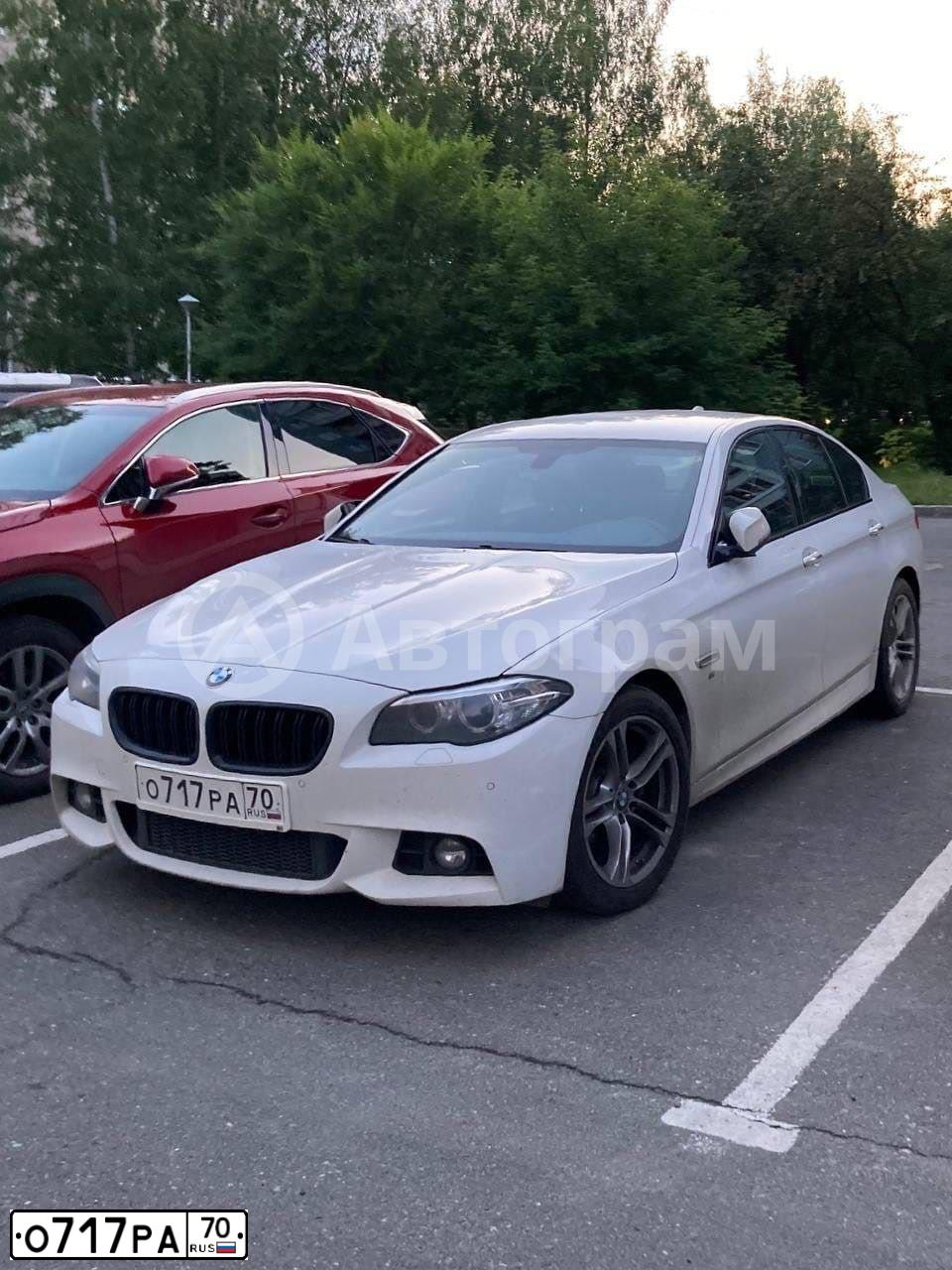 Фото автомобиля BMW SERIE 5, 2000 — госномер К709ОВ70. Цвет: ЧЕРНЫЙ