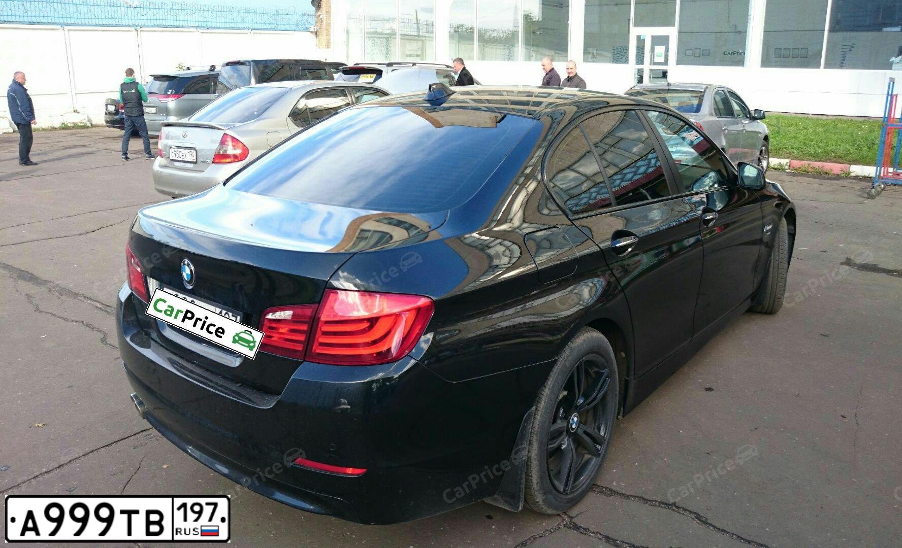 Фото автомобиля BMW W SERIE 5, 2012 — госномер Х439МК37. Цвет: ЧЕРНЫЙ