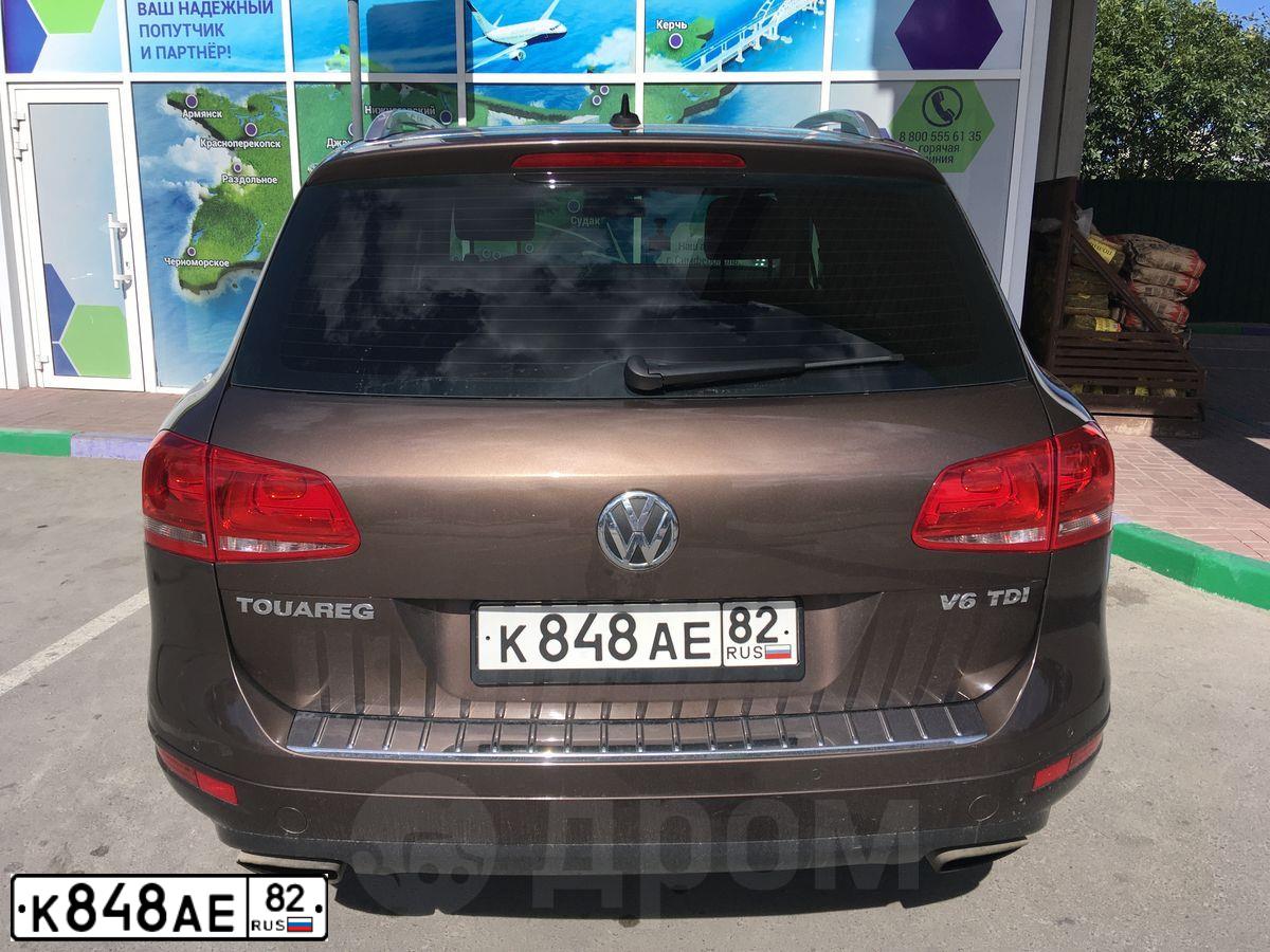 Фото автомобиля VOLKSWAGEN TOUAREG, 2010 — госномер К242СА761