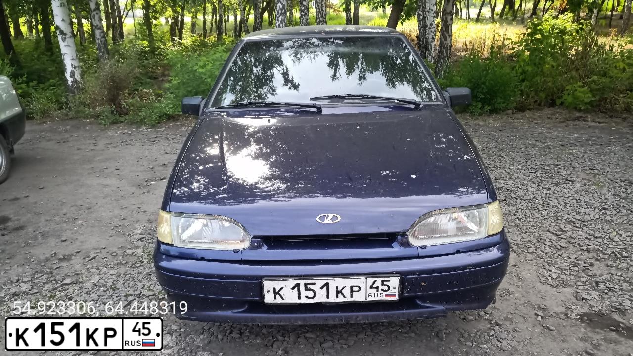 Фото автомобиля LADA 2114 SAMARA, 2013 — госномер К151КР45. Цвет: СИНИЙ