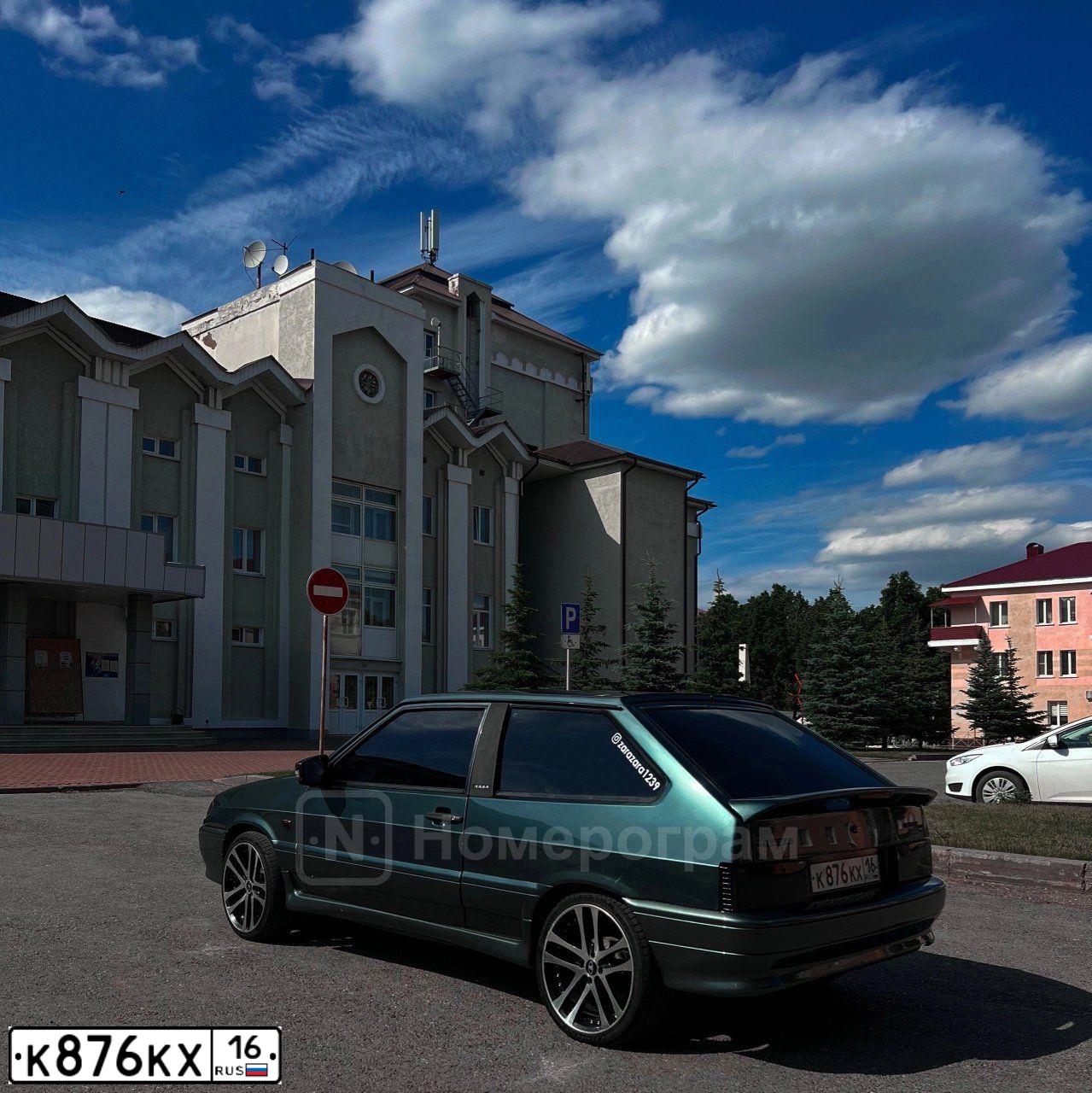 Фото автомобиля LADA 2106, 1997 — госномер К876КХ16. Цвет: САФАРИ