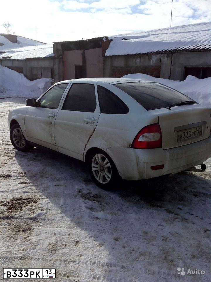 Фото автомобиля LADA 2172 PRIORA, 2009 — госномер В666МС116. Цвет: Белый