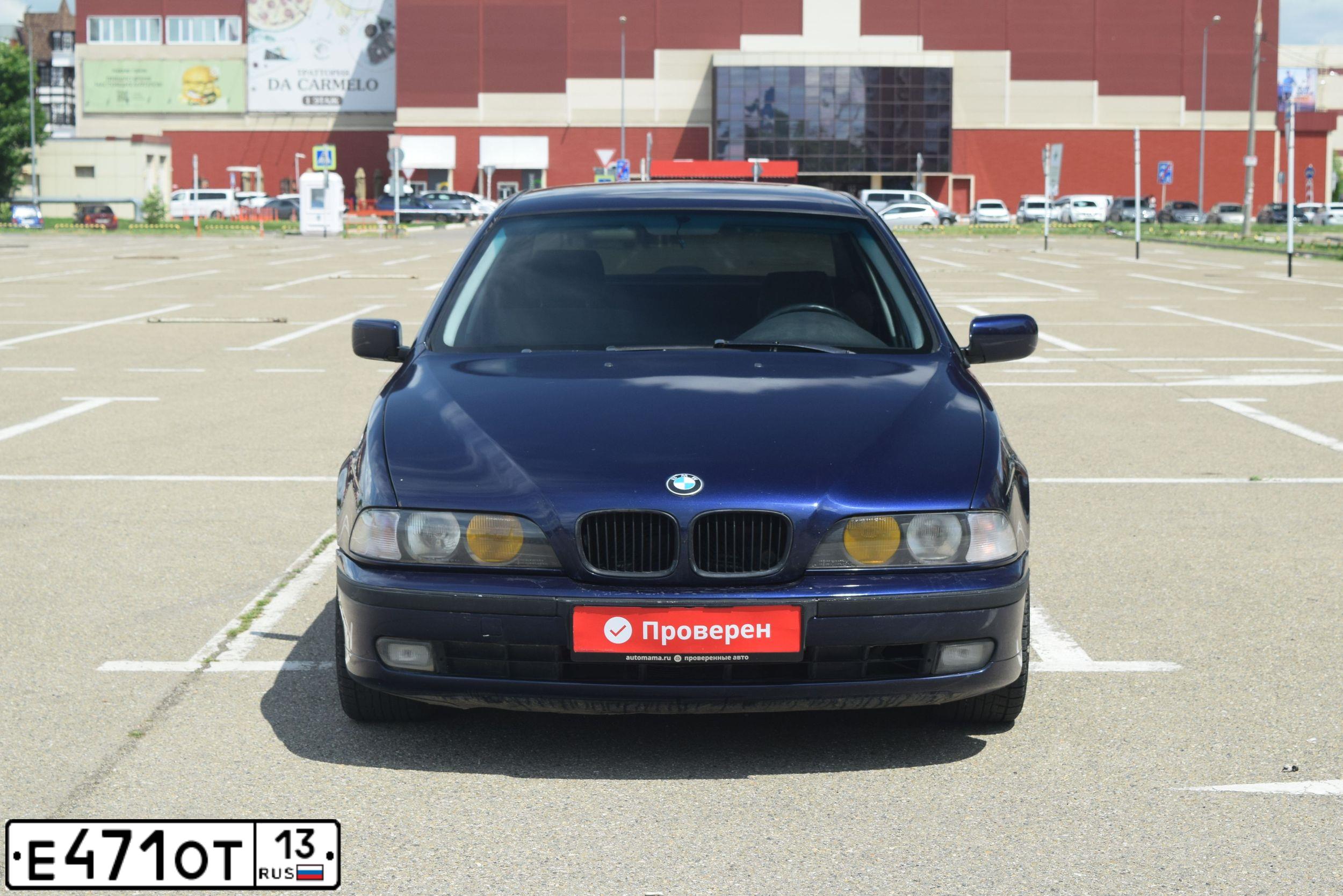 Фото автомобиля BMW 520I, 1997 — госномер Р164ТН193