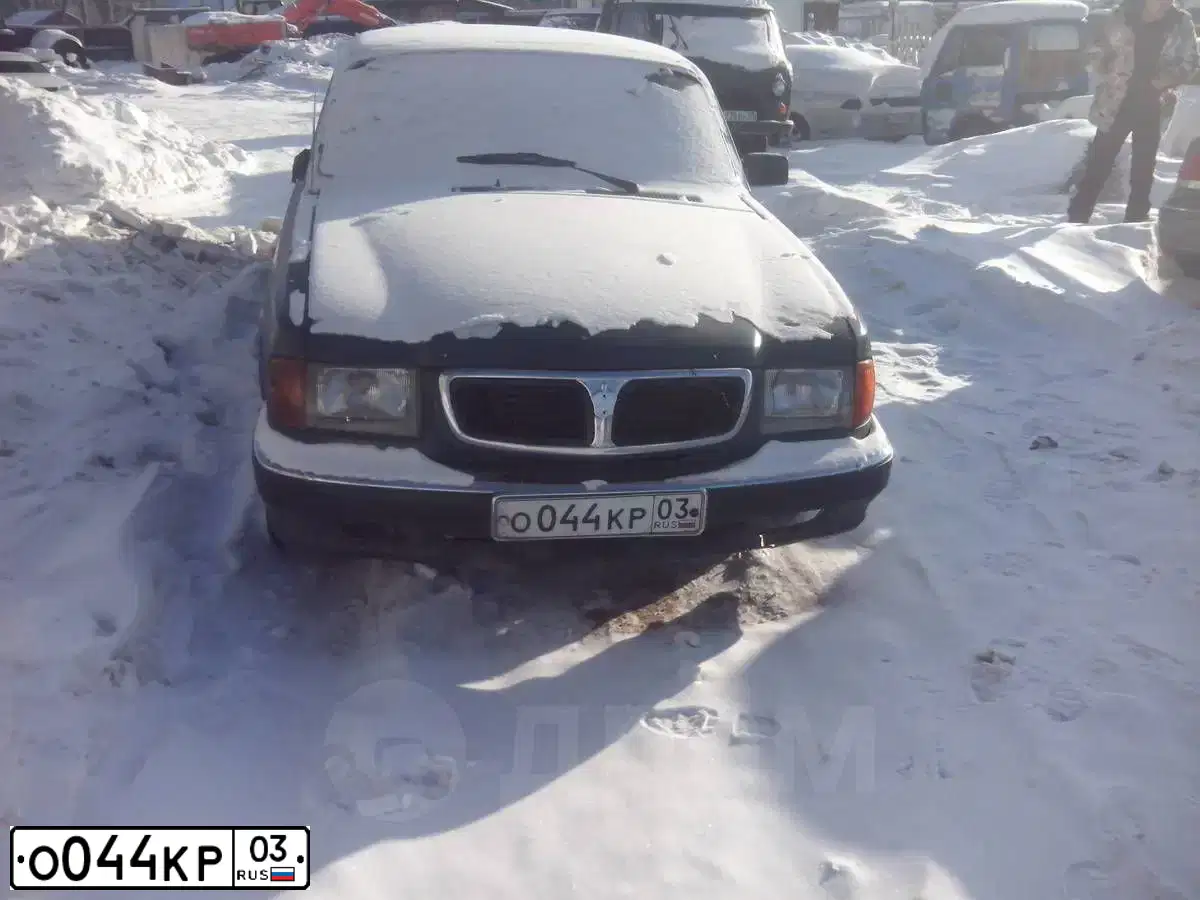 Фото автомобиля GAZ 3110 WOLGA, 2000 — госномер О044КР03. Цвет: МУРЕНА
