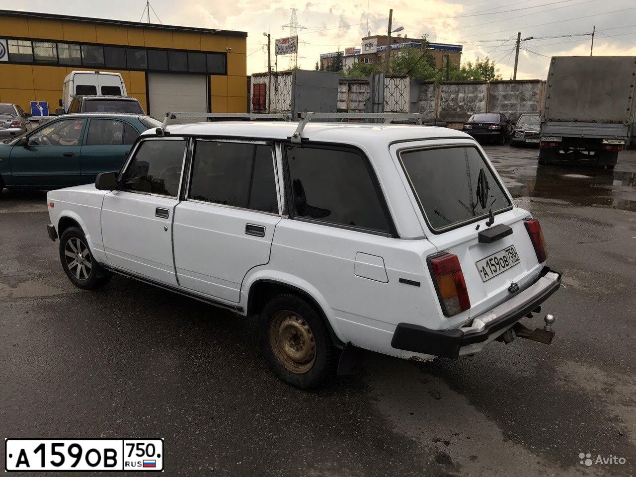 Фото автомобиля LADA 2104, 1998 — госномер А159ОВ750. Цвет: ЯРКО-БЕЛЫЙ