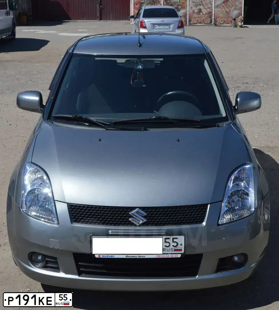 Фото автомобиля CHEVROLET LACETTI, 2007 — госномер Р191КЕ55. Цвет: СЕРЕБРИСТЫЙ