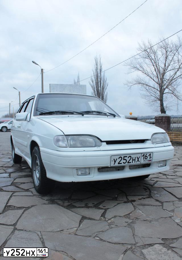 Фото автомобиля LADA 2114 SAMARA, 2012 — госномер О806МТ761. Цвет: Белый