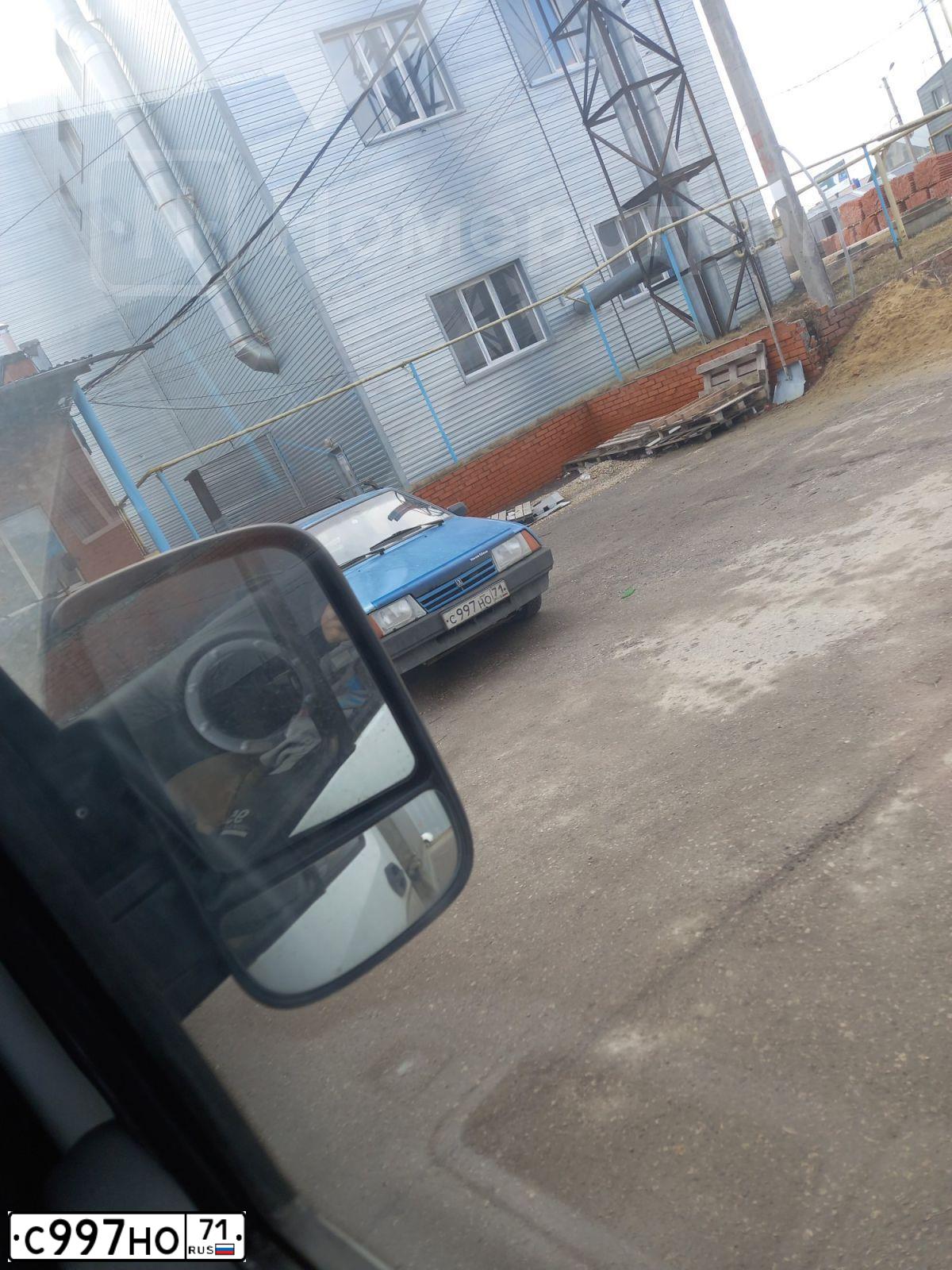 Фото автомобиля LADA 2109 SAMARA, 1997 — госномер С997НО71. Цвет: АКВАМАРИН