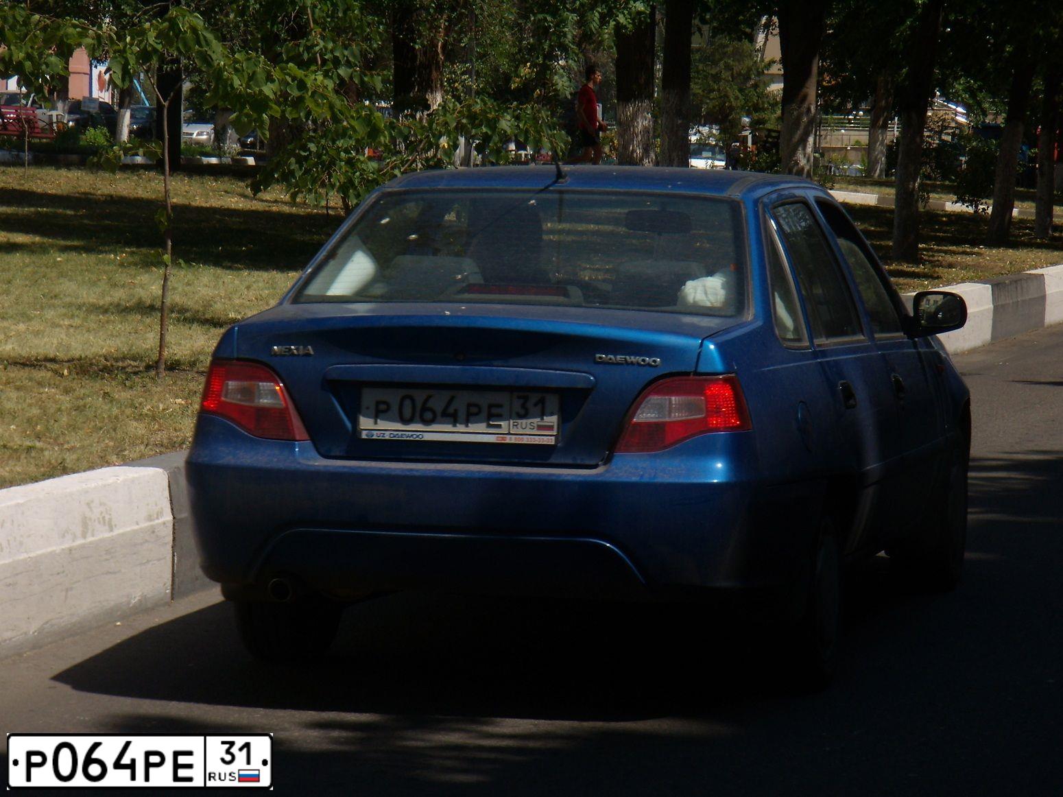 Фото автомобиля RENAULT LOGAN, 2007 — госномер Н064РЕ31. Цвет: СИНИЙ МЕТАЛЛИК