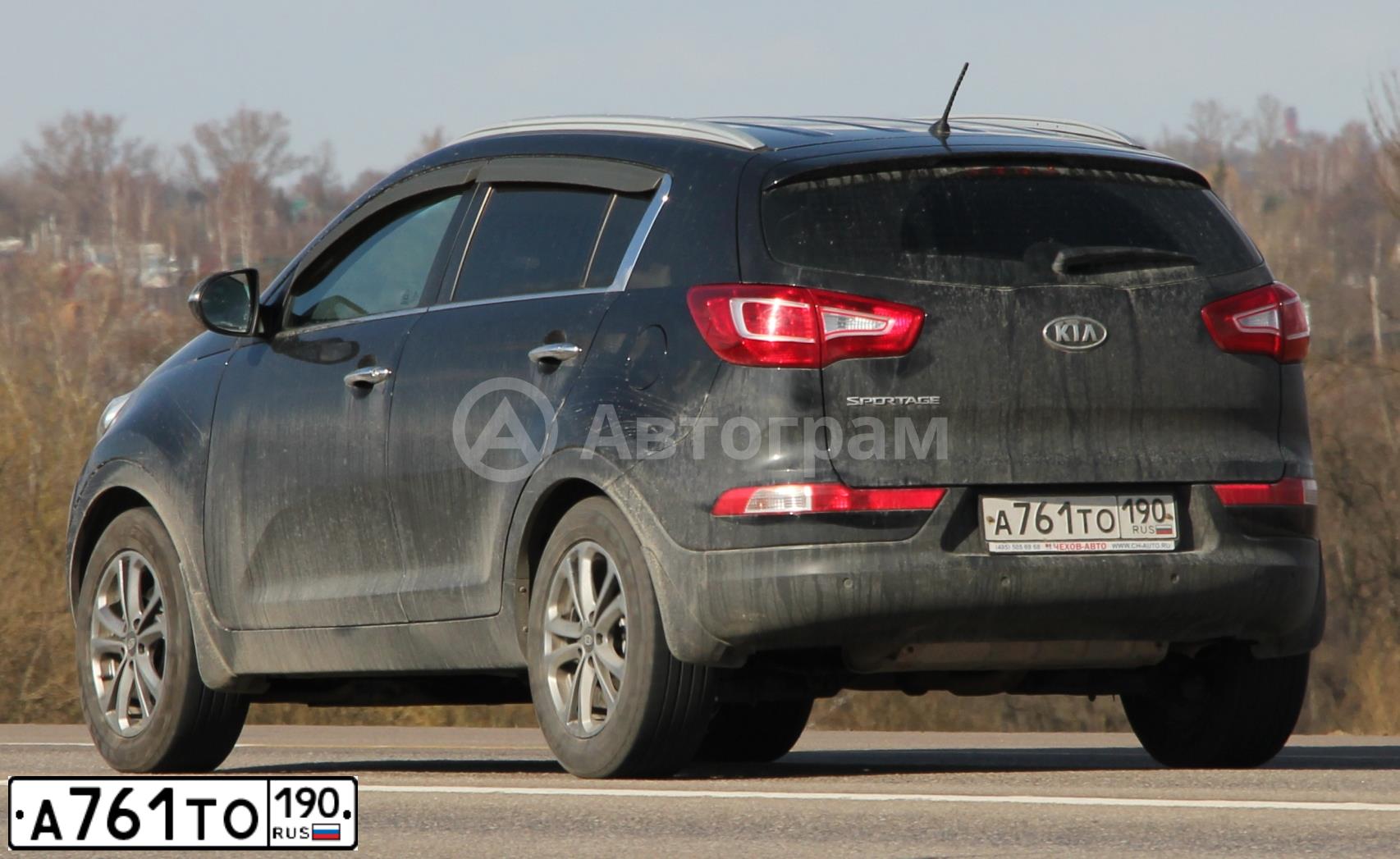 Фото автомобиля KIA SPORTAGE, 2012 — госномер Т201УЕ152. Цвет: ЧЕРНЫЙ