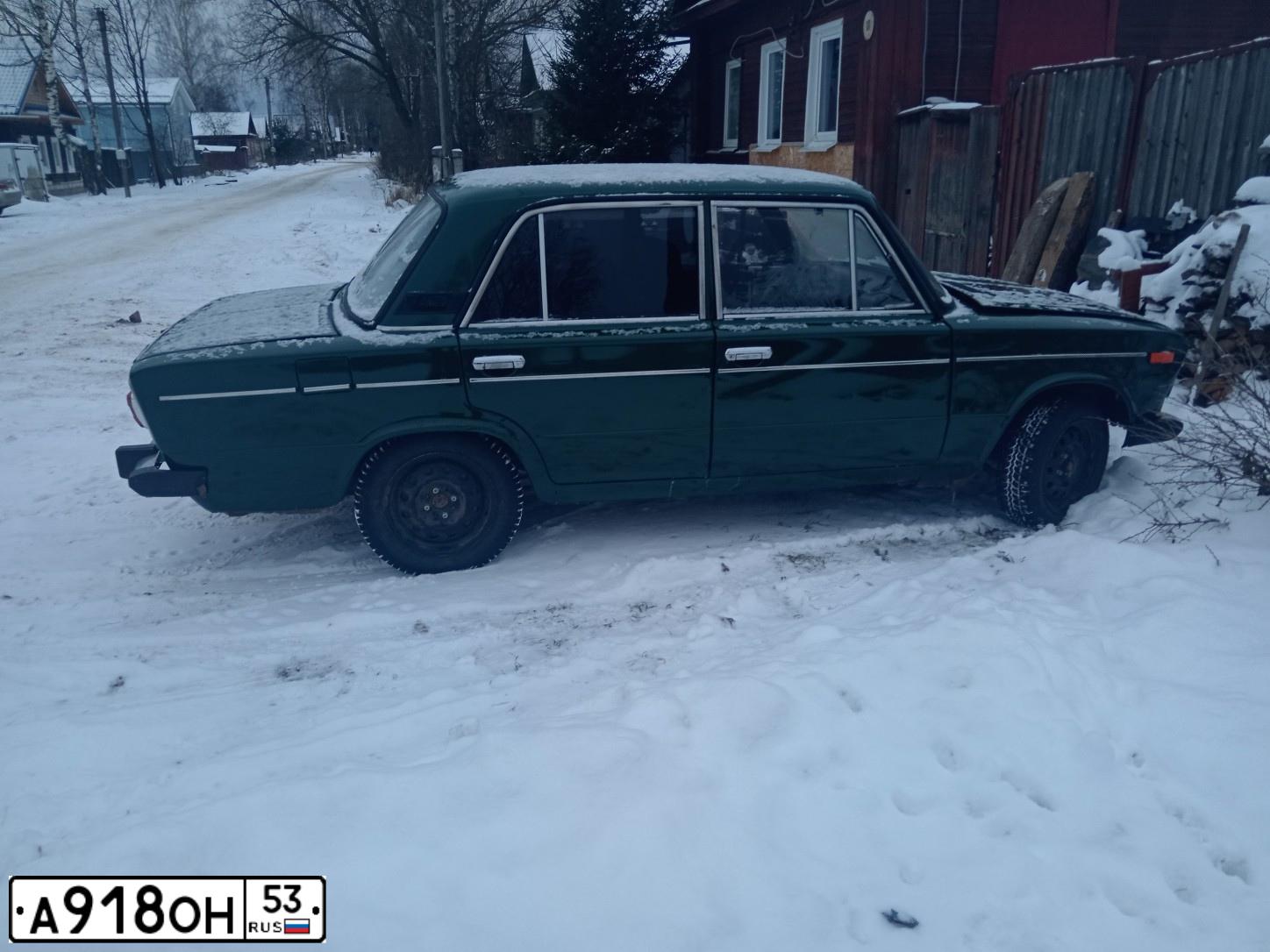 Фото автомобиля LADA 2106, 1997 — госномер К238КА53. Цвет: СИНЕ-ЗЕЛЕНЫЙ