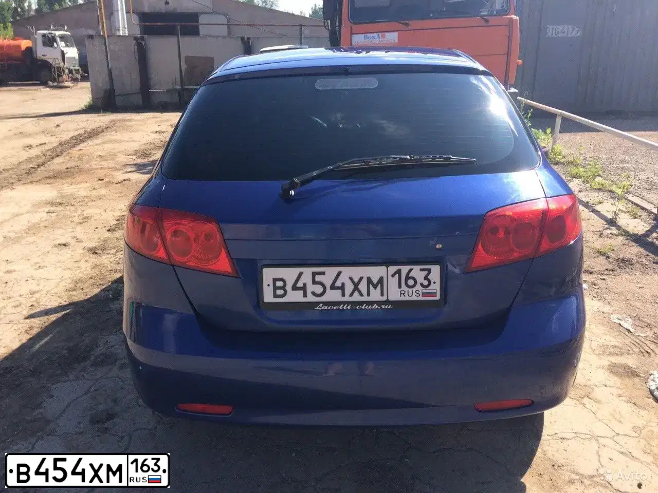 Фото автомобиля CHEVROLET T LACETTI, 2007 — госномер С942ЕУ136. Цвет: синий