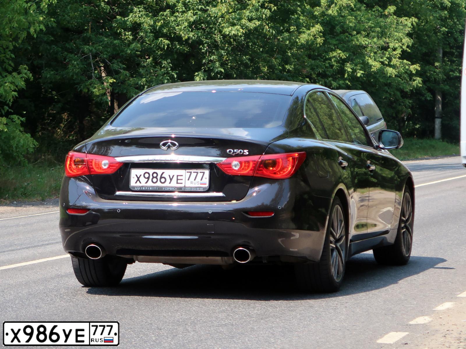 Фото автомобиля INFINITI Q50, 2016 — госномер К070ХО102. Цвет: ЧЕРНЫЙ