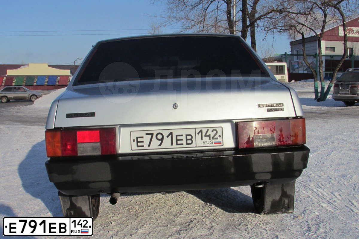 Фото автомобиля LADA 2109 SAMARA, 2001 — госномер Е791ЕВ142. Цвет: Серебристый