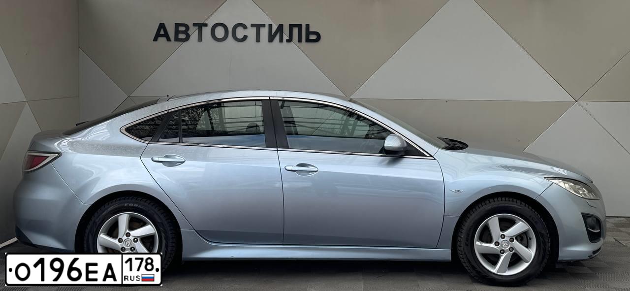 Фото автомобиля MAZDA 6, 2010 — госномер О196ЕА47. Цвет: Серебристый