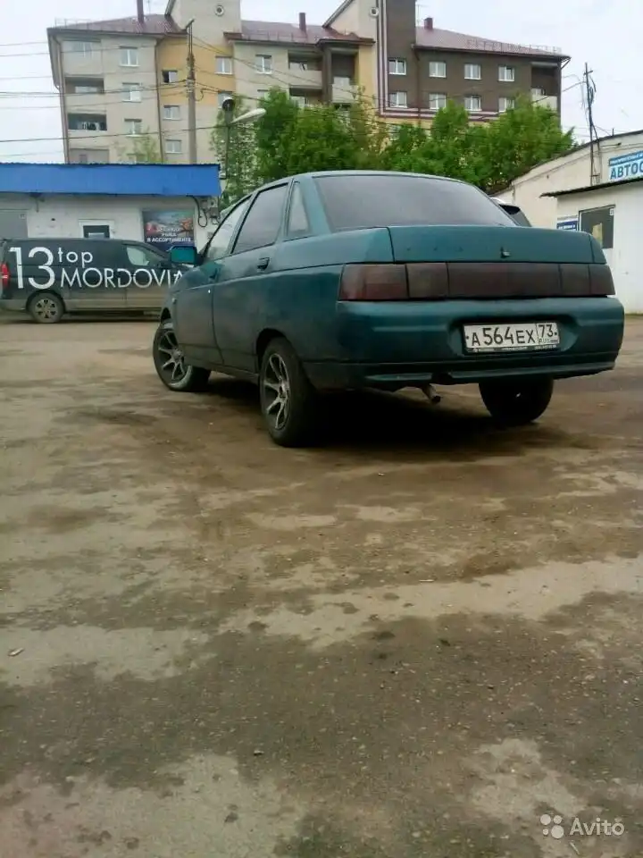 Фото автомобиля LADA 2110 LADA, 1998 — госномер А564ЕХ73. Цвет: СЕРЕБРИСТО- ЗЕЛЕНЫЙ