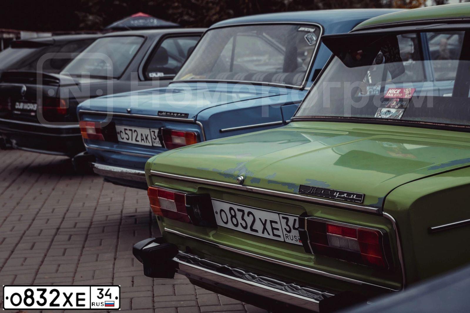Фото автомобиля LADA 2106, 1987 — госномер О832ХЕ34. Цвет: ЗЕЛЕНЫЙ